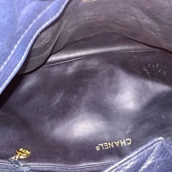 Chanel canvas and leather bag - Picture 12 of 16